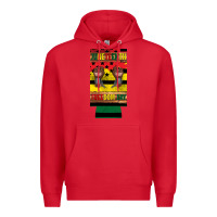 Red juneteenth freedom day 12 oz can cooler (slim) 2 Premium Hoodie - Artiststas