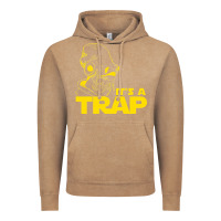 Vintage Coffee it's a trap Vintage Hoodie - linhVisuals