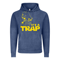 Vintage Denim it's a trap Vintage Hoodie - linhVisuals