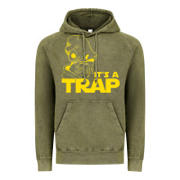 Vintage Olive it's a trap Vintage Hoodie - linhVisuals