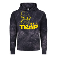 Cloud Black it's a trap Vintage Hoodie - linhVisuals