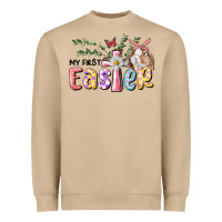 Mushroom My First Easter Bunny Heavyweight Sweatshirt - RanaPortraitStore