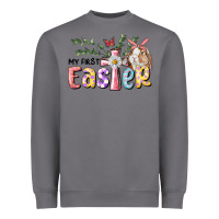 Storm My First Easter Bunny Heavyweight Sweatshirt - RanaPortraitStore