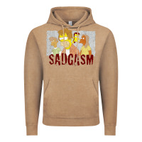 Vintage Coffee sadgasm Vintage Hoodie - linhVisuals