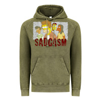 Vintage Olive sadgasm Vintage Hoodie - linhVisuals