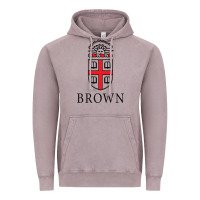 Vintage Zinc brown university Vintage Hoodie - linhVisuals