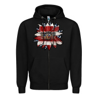 Black american mom Zipper Hoodie - JahusDesignShop