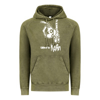 Vintage Olive k o r n classic Vintage Hoodie - linhVisuals