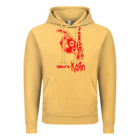 Vintage Mustard k o r n classic Vintage Hoodie - linhVisuals
