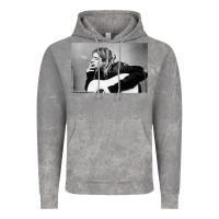 Cloud Rock kurt smoking Vintage Hoodie - linhVisuals