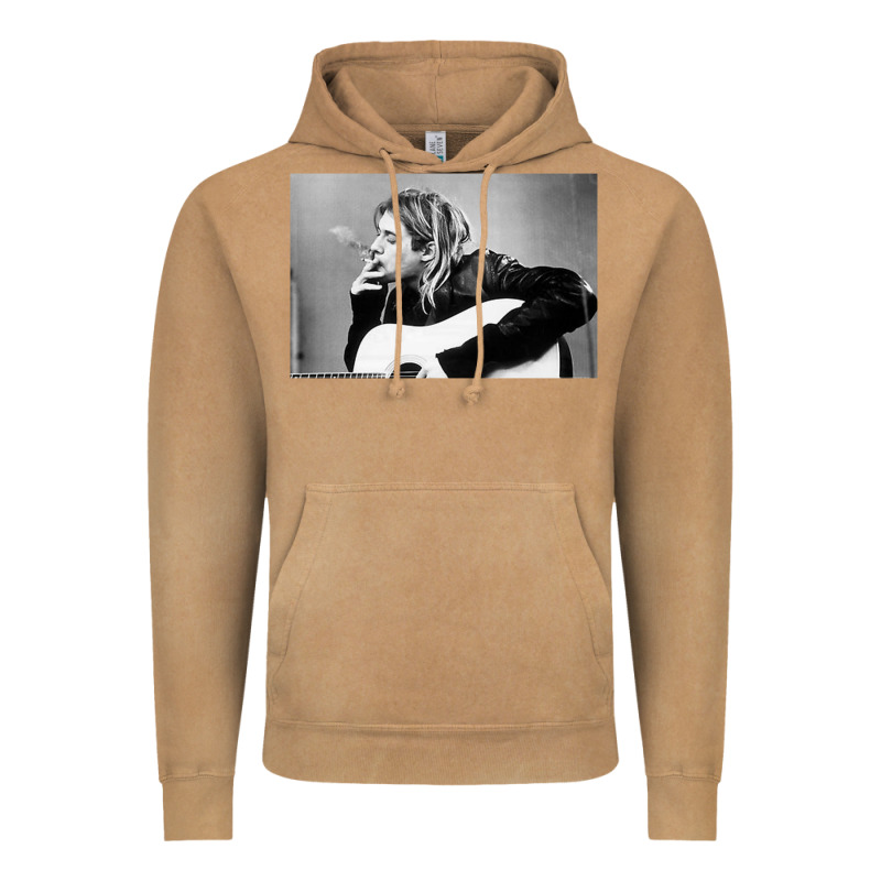 Kurt Smoking Vintage Hoodie by linhVisuals | Teevron