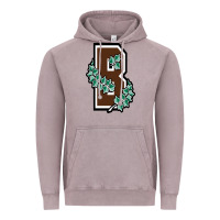 Vintage Zinc brown university Vintage Hoodie - linhVisuals
