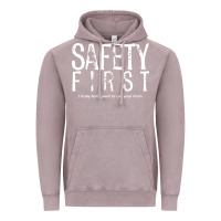 Vintage Zinc safety first science teacher Vintage Hoodie - linhVisuals