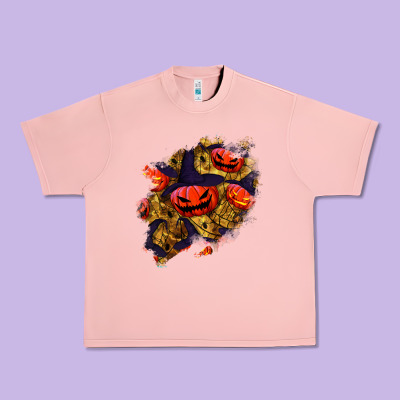 Halloween Pumpkin Patch  2 Urban Heavy Tee Designed By Bundleandbundleshop