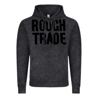 Vintage Black Rough Trade Vintage Hoodie - linhVisuals