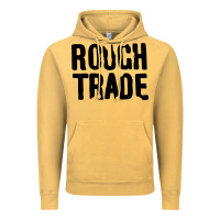 Vintage Mustard Rough Trade Vintage Hoodie - linhVisuals
