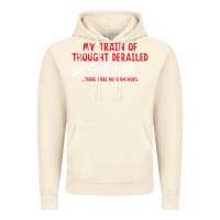 Vintage Artic my train of thought derailed Vintage Hoodie - linhVisuals