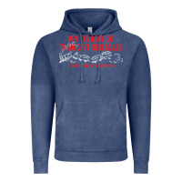Vintage Denim my train of thought derailed Vintage Hoodie - linhVisuals