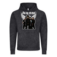 Vintage Black Tökiö Hötél Pesonnel Vintage Hoodie - linhVisuals