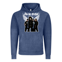 Vintage Denim Tökiö Hötél Pesonnel Vintage Hoodie - linhVisuals
