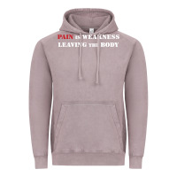 Vintage Zinc pain is weakness leaving the body Vintage Hoodie - linhVisuals