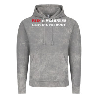 Cloud Rock pain is weakness leaving the body Vintage Hoodie - linhVisuals