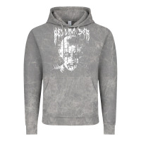 Cloud Rock black metal pinhead Vintage Hoodie - linhVisuals