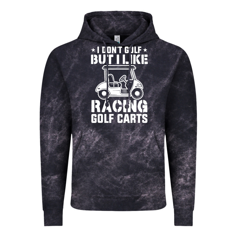 I Don't Golf But I Like Racing Golf Carts Vintage Hoodie by linhVisuals | Teevron