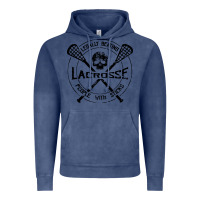 Vintage Denim lacrosse legally beating people with sticks Vintage Hoodie - linhVisuals