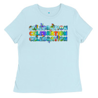 Baby Blue Lgbtq Celebration Ladies Tee - BundleAndBundleShop