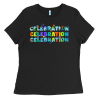Black Lgbtq Celebration Ladies Tee - BundleAndBundleShop