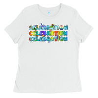 White Lgbtq Celebration Ladies Tee - BundleAndBundleShop