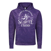 Cloud Purple schrute farms Vintage Hoodie - linhVisuals