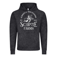 Vintage Black schrute farms Vintage Hoodie - linhVisuals