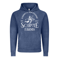 Vintage Denim schrute farms Vintage Hoodie - linhVisuals