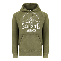 Vintage Olive schrute farms Vintage Hoodie - linhVisuals