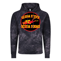 Cloud Black scuba steve Vintage Hoodie - linhVisuals