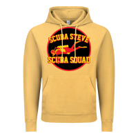 Vintage Mustard scuba steve Vintage Hoodie - linhVisuals