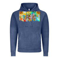 Vintage Denim Best Teacher Ever Vintage Hoodie - CowhideDigitalArt