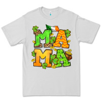 Dove Grey St. Patrick's Day mama Premium Tee - OliviaCreatesArt