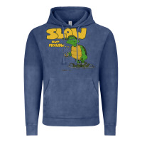 Slow But Mellow Crazy Vintage Hoodie | Teevron