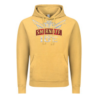 Vintage Mustard smirnoff ice Vintage Hoodie - linhVisuals
