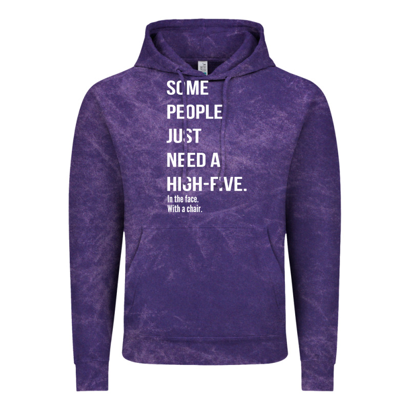 Some People Need A High Five Vintage Hoodie by linhVisuals | Teevron