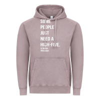 Vintage Zinc some people need a high five Vintage Hoodie - linhVisuals
