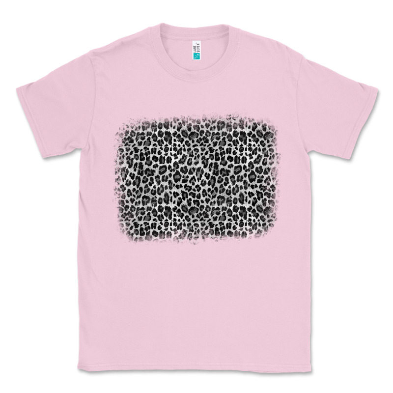 Grey Leopard Background Classic Tee by OliviaCreatesArt | Teevron