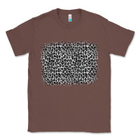 Chestnut grey leopard background Classic Tee - OliviaCreatesArt
