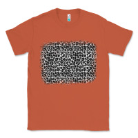 Copper grey leopard background Classic Tee - OliviaCreatesArt