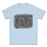 Dusty Blue grey leopard background Classic Tee - OliviaCreatesArt