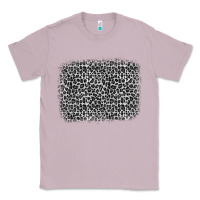 Lilac grey leopard background Classic Tee - OliviaCreatesArt