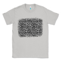 Moon Dust grey leopard background Classic Tee - OliviaCreatesArt